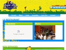 Tablet Screenshot of beijaflor.fr